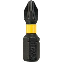 DeWalt Phillips Extreme Impact Torsion Screwdriver Bit PH2 25mm Pack of 5 DeWalt Phillips Extreme Impact Torsion Screwdriver Bit PH2 25mm Pack of 5