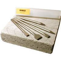 DeWalt 5 Piece SDS Max Pointed and Flat Chisel Set DeWalt 5 Piece SDS Max Pointed and Flat Chisel Set