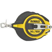 DeWalt Steel Long Tape Measure Imperial & Metric 100ft / 30m 12mm DeWalt Steel Long Tape Measure Imperial & Metric 100ft / 30m 12mm