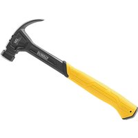 DWHT51002-0 Curve Claw Smooth Face Hammer 454g (16oz) DHT051002 - Dewalt