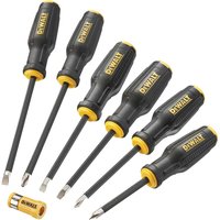 DeWalt 6 Piece Full Fit Screwdriver Set DeWalt 6 Piece Full Fit Screwdriver Set