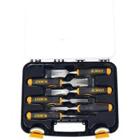DeWalt 6 Piece Bevel Edge Wood Chisel Set DeWalt 6 Piece Bevel Edge Wood Chisel Set