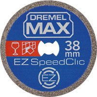 Dremel Max SC545DM EZ SpeedClic Diamond Cutting Wheel 38mm Pack of 1