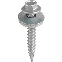 Hex Head Slash Point Timber Screws 6.3mm 32mm Pack 100