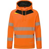 Portwest DX4 Hi Vis Overhead Hoodie Orange / Black L