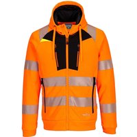 Portwest DX4 Hi Vis Hoodie Orange / Black L