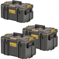 DeWalt 3 Piece Tough System V2 Tool Box Set DeWalt 3 Piece Tough System V2 Tool Box Set
