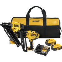 DCK246P2 18v XR Cordless Brushless Nail Gun Twin Pack