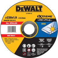 Dewalt Extreme Long Life INOX Stainless Steel Cutting Disc