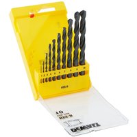10 Piece HSS R Drill Bit Set