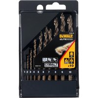 Extreme 10 Piece HSS E Cobalt Drill Bit Set