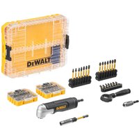 80 Piece Screwdriver Bit Right Angle Attachment Set Tough Cases