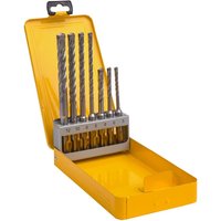 Elite 7 Piece SDS Plus 4 Cutter Masonry Drill Bit Set
