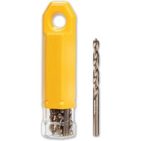 DeWalt Extreme HSS-G Metal Drill Bits 1.5mm Pack of 10 DeWalt Extreme HSS-G Metal Drill Bits 1.5mm Pack of 10