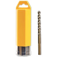 DeWalt Extreme HSS-G Metal Drill Bits 10.5mm Pack of 10 DeWalt Extreme HSS-G Metal Drill Bits 10.5mm Pack of 10