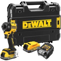DeWalt DCF870 18v XR Cordless Brushless Hydraulic Impact Driver 2 x 1.7ah Li-ion Powerstack Battery Charger Case DeWalt DCF870 18v XR Cordless Brushless Hydraulic Impact Driver 2 x 1.7ah Li-ion Powerstack Battery Charger Case
