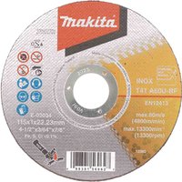 A60U Thin Stainless Steel Cutting Discs 115mm Pack 12