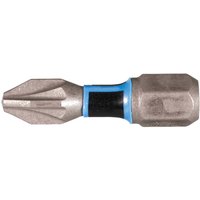 Impact Premier Torsion Pozi Screwdriver Bits PZ2 25mm Pack 2
