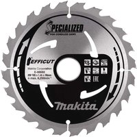 SPECIALIZED Efficut Circular Saw Blade Wood Cutting 185mm 24T 30mm