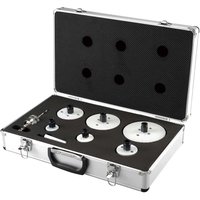 EzyChange 8 Piece Plumbers Bi Metal Hole Saw Set