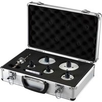 EzyChange 7 Piece Electricians Bi Metal Hole Saw Set