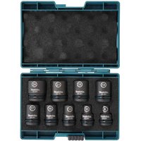 E 16564 9 Piece 1 2" Drive Hexagon Impact Socket Set