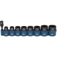 9 Piece 3 8" Drive Impact Socket Set