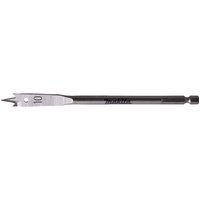 1 4" Hex Shank Flat Wood Drill Bit 10mm 150mm Pack 1
