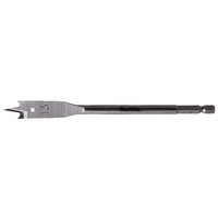 1 4" Hex Shank Flat Wood Drill Bit 13mm 150mm Pack 1