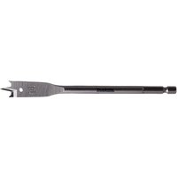 1 4" Hex Shank Flat Wood Drill Bit 14mm 150mm Pack 1