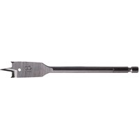 1 4" Hex Shank Flat Wood Drill Bit 18mm 150mm Pack 1