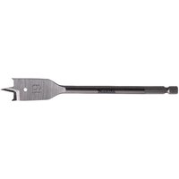1 4" Hex Shank Flat Wood Drill Bit 19mm 150mm Pack 1