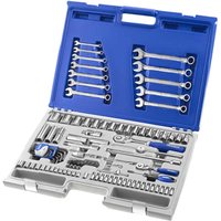 101 Piece Combination Drive Hex Socket Spanner Screwdriver Bit Allen Key Set