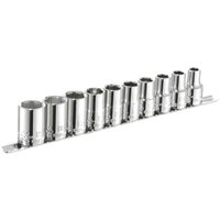 Expert by Facom 10 Piece 1/2" Drive Hex Socket Set Metric 1/2"