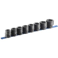 Expert by Facom 8 Piece 1" Drive Hex Impact Socket Set Metric 1"
