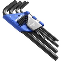 9 Piece Long Hexagon Allen Key Set