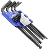 8 Piece Long Ball End Hexagon Allen Key Set Imperial