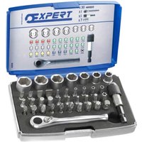 39 Piece 1 4" Drive Hex Socket Screwdriver Bit Set Metric