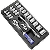 Expert by Facom 21 Piece 1/2" Drive Socket Set Metric in Module Tray 1/2"