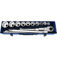 14 Piece 3 4" Drive Hex Socket Set Metric