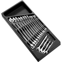 16 Piece Combination Spanner Set Module Tray