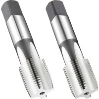 E547 HSS Straight Flute Hand Taps BSP 5 8 BSP Set