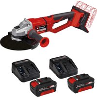AXXIO 36 230 Q 36v Cordless Brushless Angle Grinder 230mm 2 x 4ah Li ion Twin or Dual Battery Charger No Case