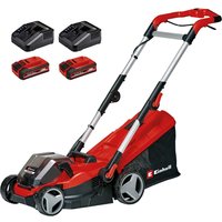 RASARRO 36 34 36v Cordless Rotary Lawnmower 340mm 2 x 3ah Li ion Twin or Dual Battery Charger