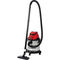 Einhell TC-VC 18/20 Li S 18v Cordless Stainless Steel Wet and Dry Vacuum Cleaner 20L No Batteries No Battery Charger No Case
