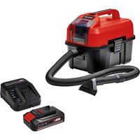 TE VC 18 10 Li 18v Cordless Mini Wet Dry Vacuum Cleaner 1 x 2.5ah Li ion Battery Charger No Case