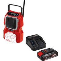 TE RA 18 Li BT 18v Cordless Radio Bluetooth Speaker 1 x 2.5ah Li ion Battery Charger No Case