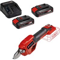 Einhell GE-LS 18 Li 18v Cordless Garden Pruning Shears 2 x 2.5ah Li-ion Battery Charger
