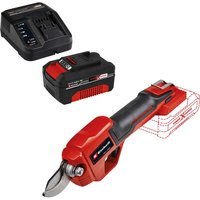 Einhell GE-LS 18 Li 18v Cordless Garden Pruning Shears 1 x 4ah Li-ion Battery Charger