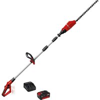 Einhell GE-HH 18/45 Li T 18v Cordless High Reach Hedge Trimmer 450mm 1 x 3ah Li-ion Battery Charger